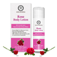Rose Body Lotion with Lactic Acid and Niacinamide, 100ml